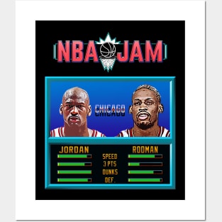 NBA JAM - Chicago Posters and Art
